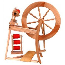 Ashford Traditional Spinning Wheel-Spinning Wheel-Double Drive Laquered-