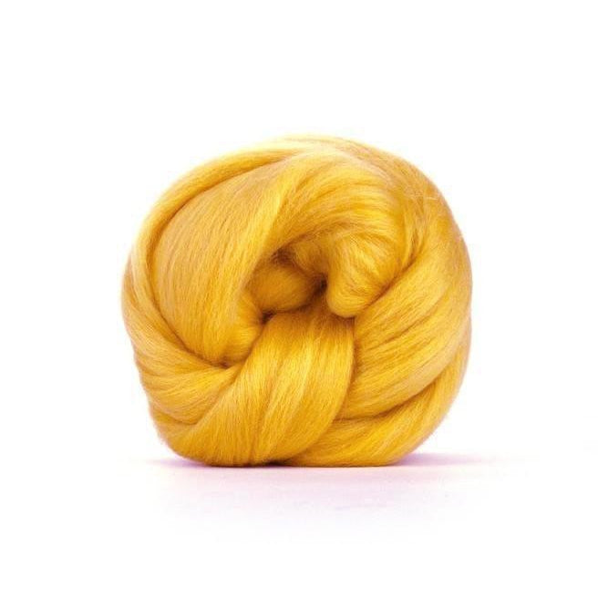 Paradise Fibers Solid Colored Merino Wool Top - Corn-Fiber-4oz-