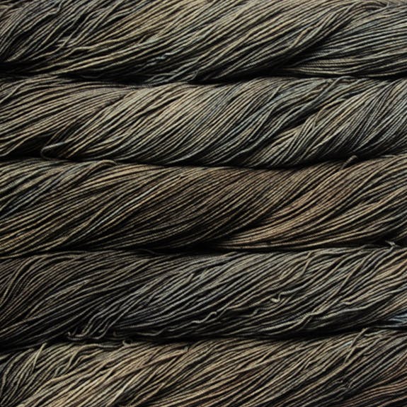 Malabrigo Sock Yarn in Cirrus Grey - a variegated grey colorway