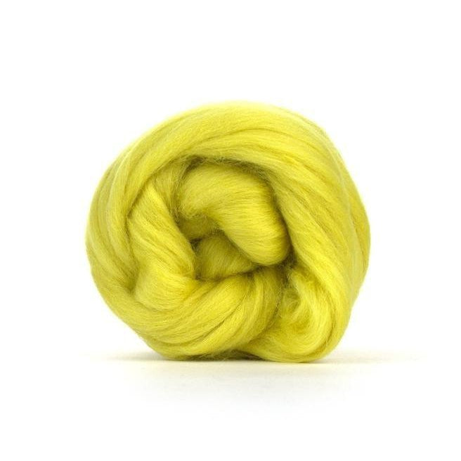 Paradise Fibers Solid Colored Merino Wool Top - Laburnum-Fiber-4oz-