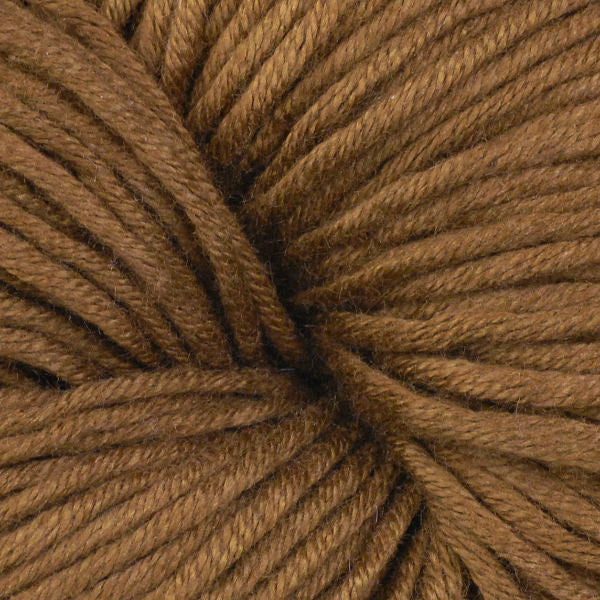 Maxwell 1682, a light brown skein of Berroco's worsted weight Modern Cotton.