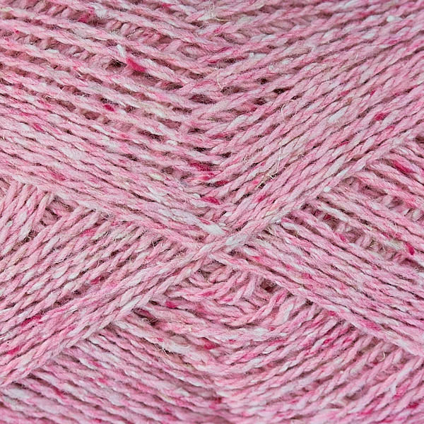 Rose 6918, a light pink shade of Berroco Remix Light DK weight yarn.