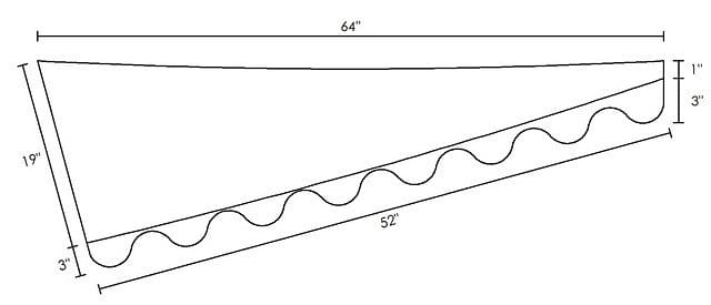 Candeo Shawl (Boomerang Style)-Patterns-