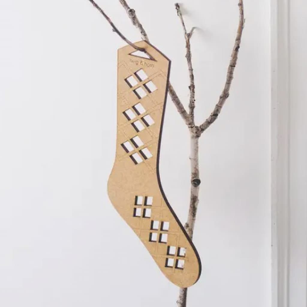 Argyle Sock Blockers - Paradise Fibers