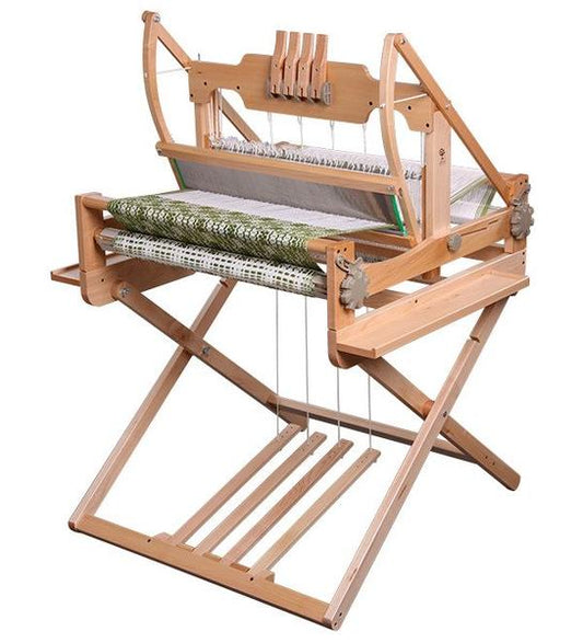 Ashford 4 and 8 shaft Table Loom Stands (with optional treadle kit) - Paradise Fibers