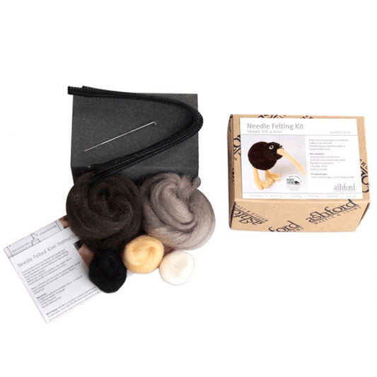 Ashford Needle Felting Kit - Kiwi - Paradise Fibers