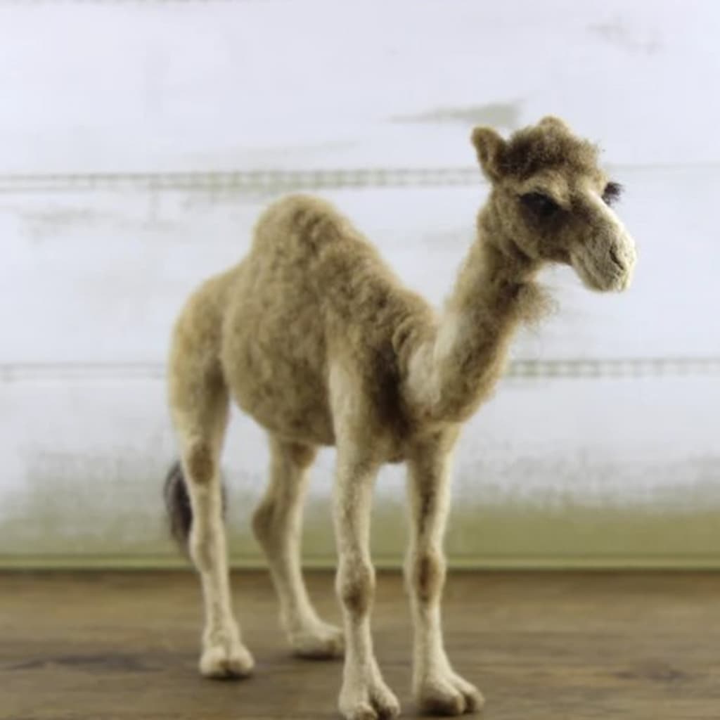 Cairo the Camel Needle Felting Kit - Paradise Fibers
