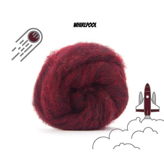 Carded Corrie Mixed Bags | Galaxy Melange - Paradise Fibers