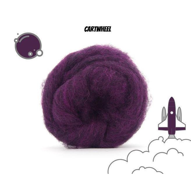 Carded Corrie Mixed Bags | Galaxy Melange - Paradise Fibers