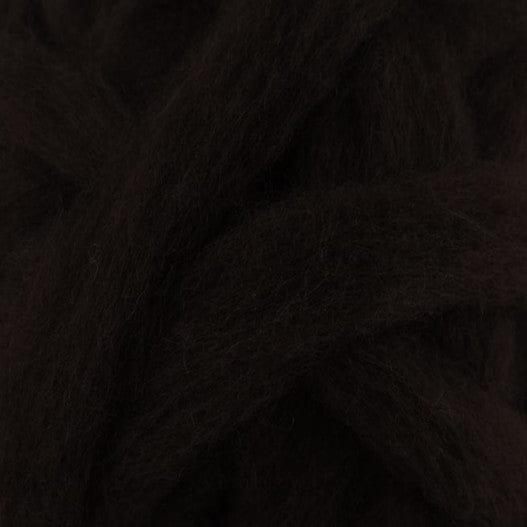 Carded Corriedale Sliver - Mocha - 1 oz - Paradise Fibers
