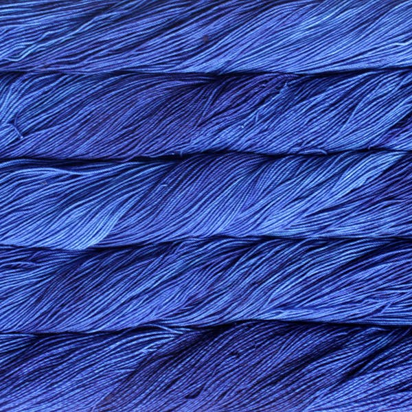 Malabrigo Sock Yarn in Matisse Blue - a bright blue colorway
