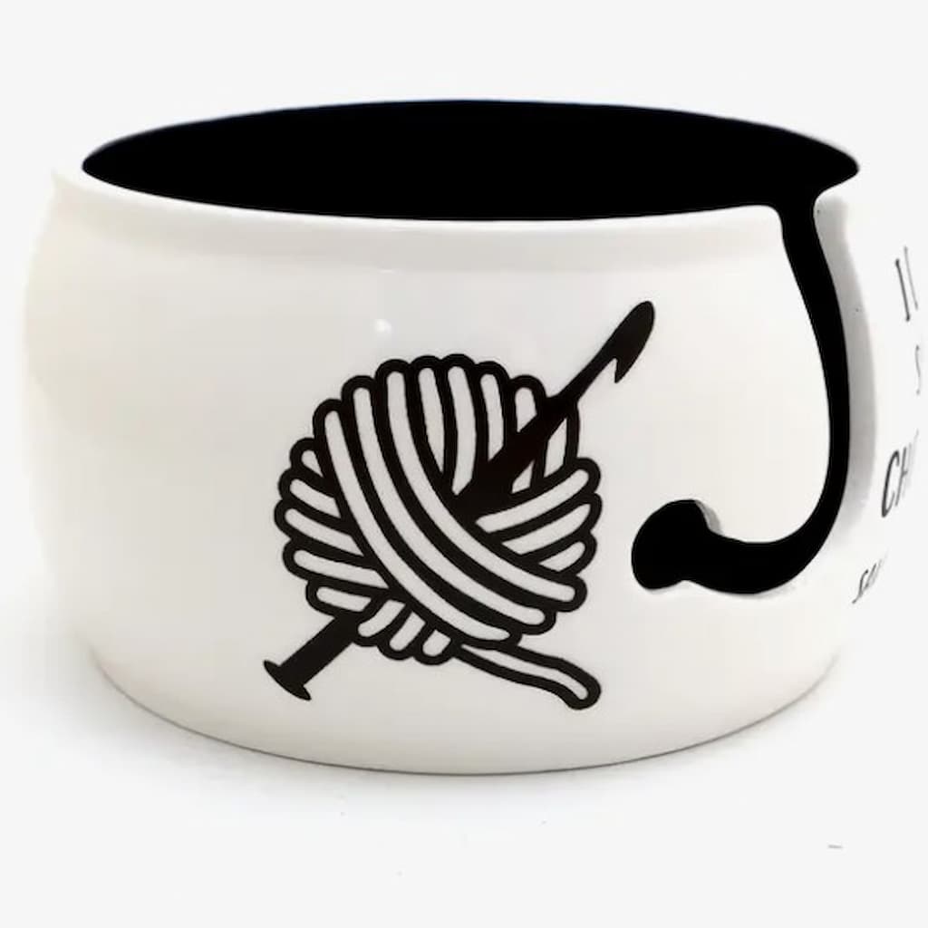 Ceramic Yarn Bowl Crochet Choke - Paradise Fibers