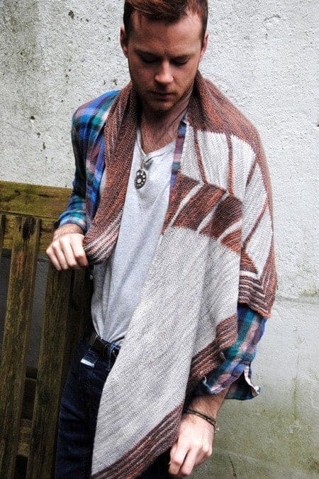 Chevry Shawl Pattern by West Knits - Paradise Fibers