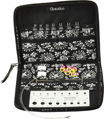 ChiaoGoo SPIN 5" (13cm) Bamboo Interchangeable Needle sets - Paradise Fibers