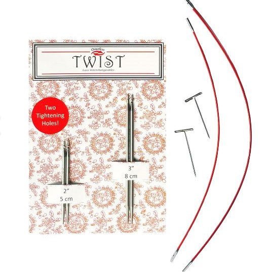 ChiaoGoo TWIST Interchangeable Shorties Combo Pack - Paradise Fibers