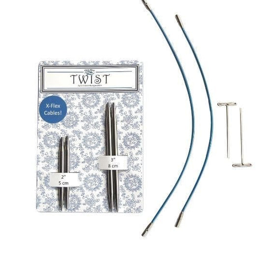 ChiaoGoo TWIST Interchangeable Shorties Combo Pack - Paradise Fibers