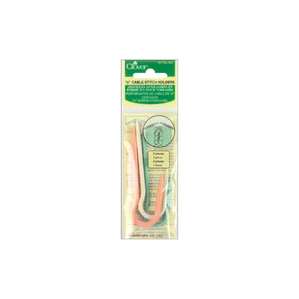 Clover Cable Stitch Holders (U Shaped) - Paradise Fibers