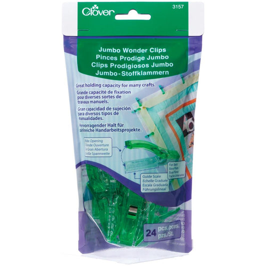 Clover Knitting & Crochet Jumbo Wonder Clips - Paradise Fibers