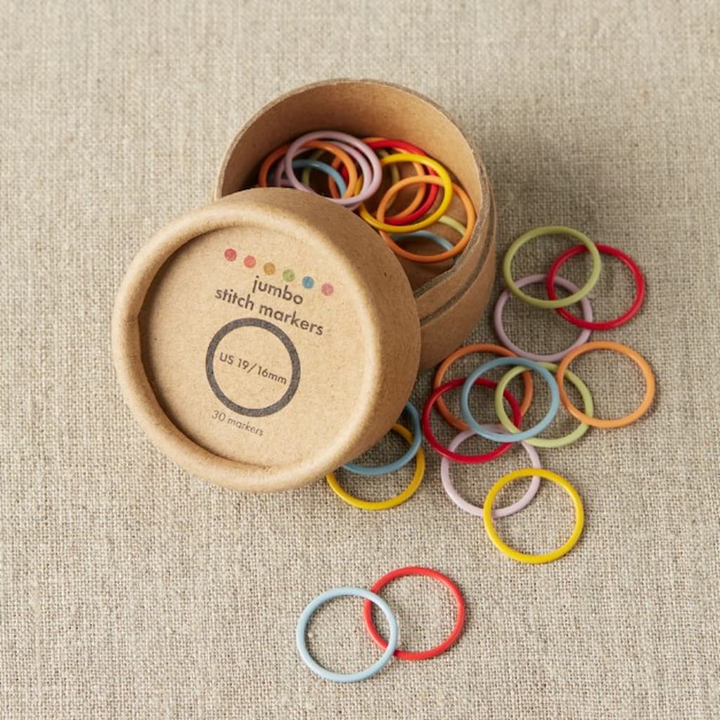 CocoKnits Colorful Ring Stitch Markers - Paradise Fibers