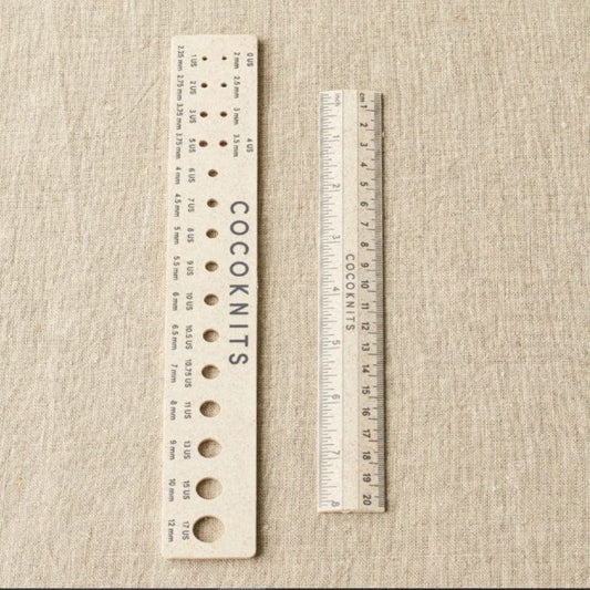 CocoKnits Magnetic Ruler And Gauge - Paradise Fibers