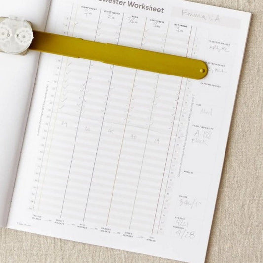 Cocoknits Sweater Worksheet Journal - Paradise Fibers