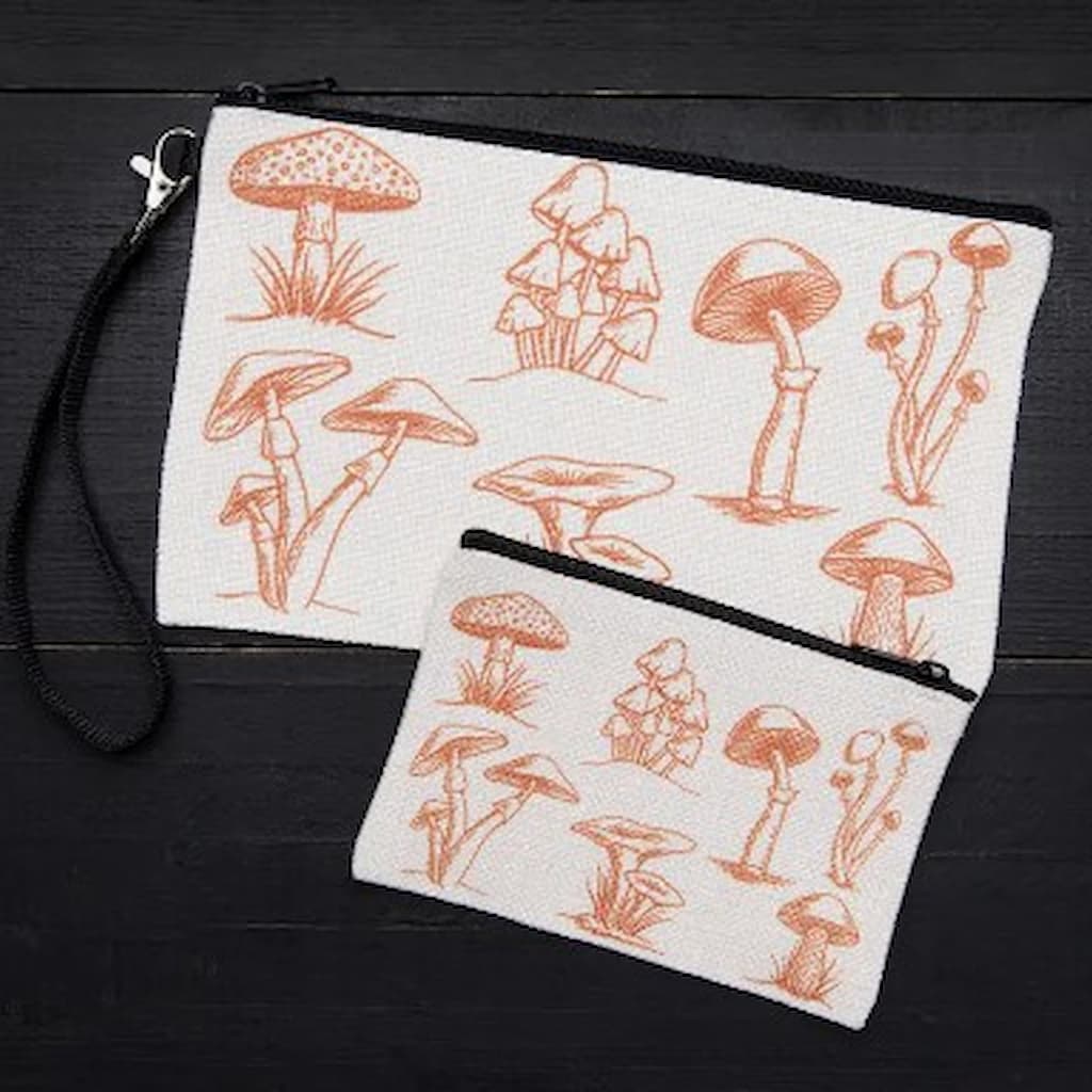 Counter Couture Linen Zipper Pouch - Paradise Fibers