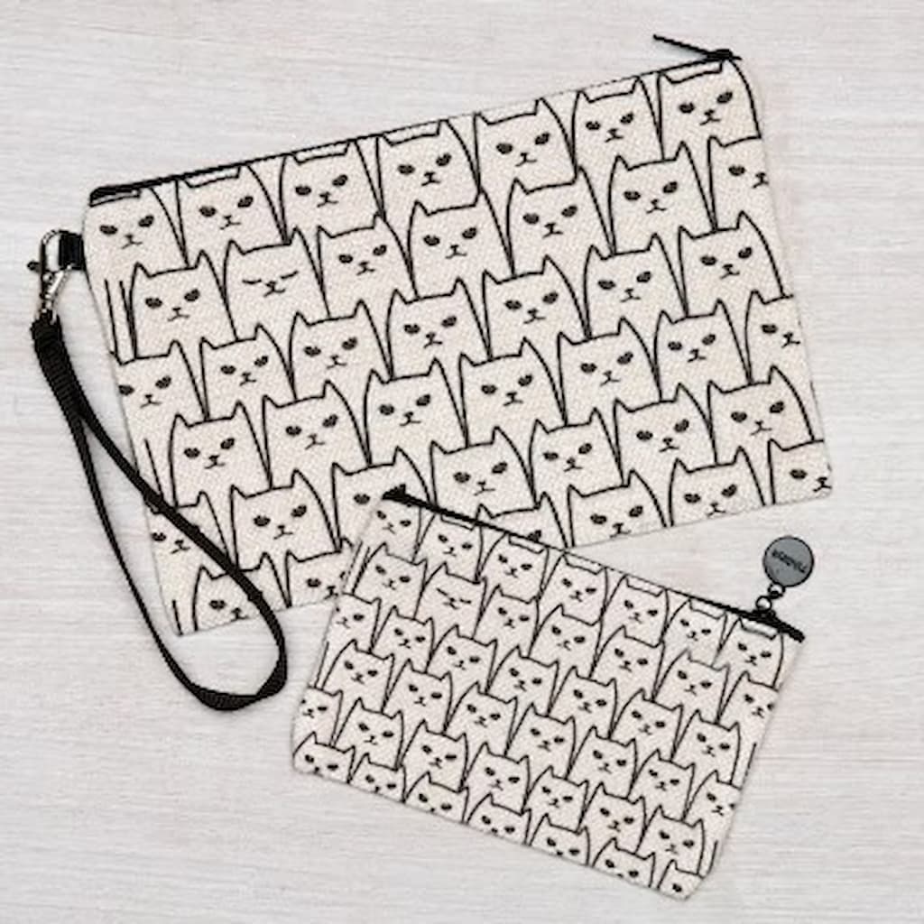 Counter Couture Linen Zipper Pouch - Paradise Fibers