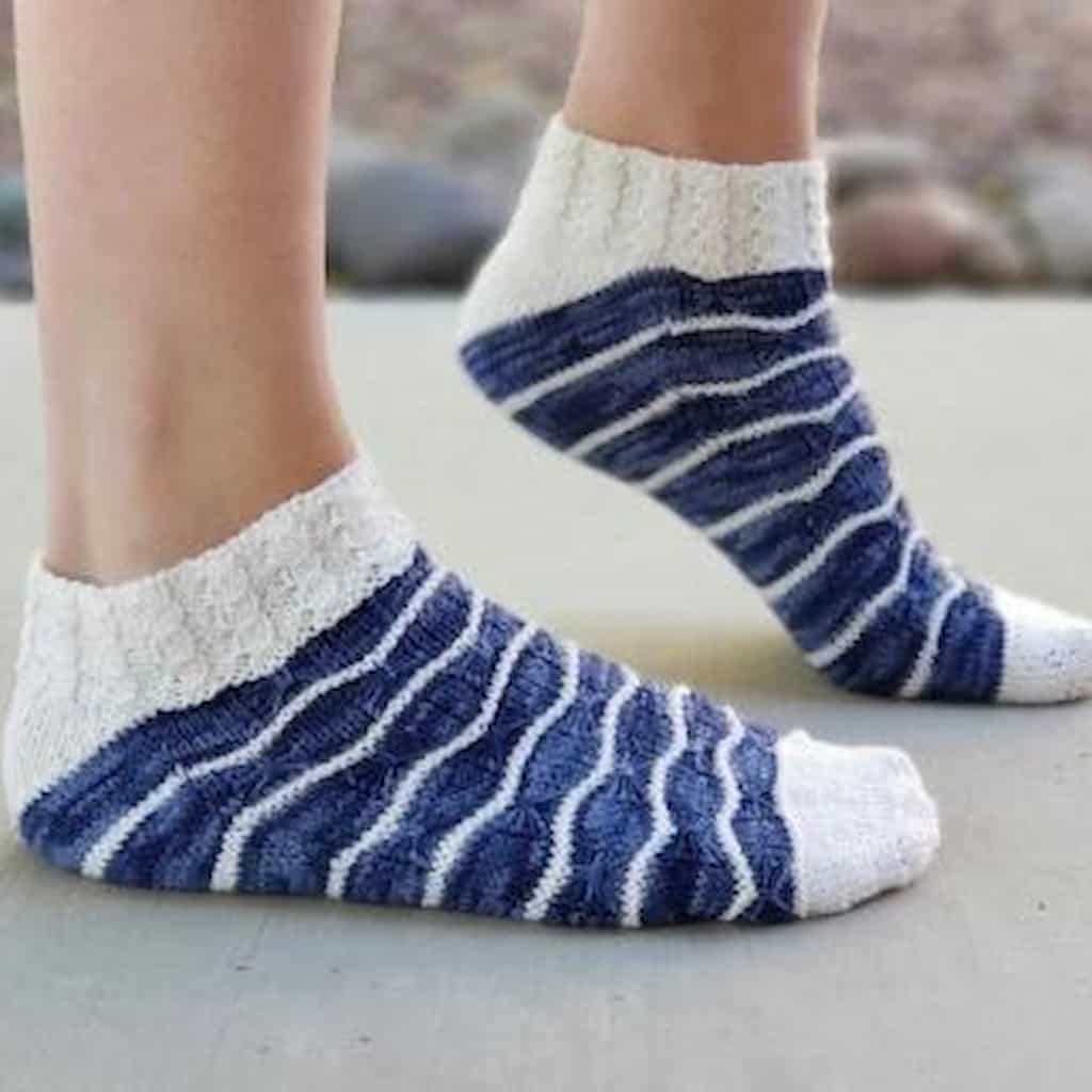 Crab Walk Sock Pattern - Paradise Fibers