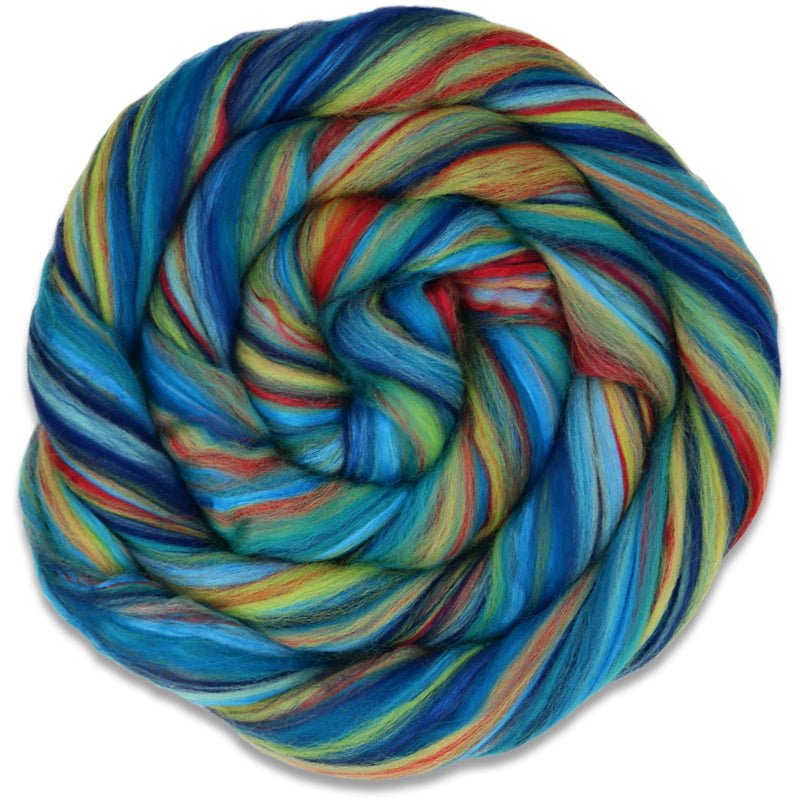 Cryptic Corriedale - General Guppy - 1 oz. - Paradise Fibers