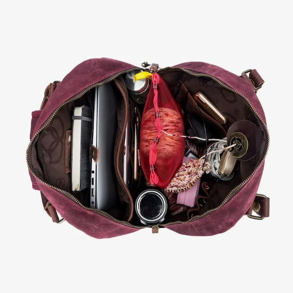 Della Q Maker's Canvas Backpack - Paradise Fibers