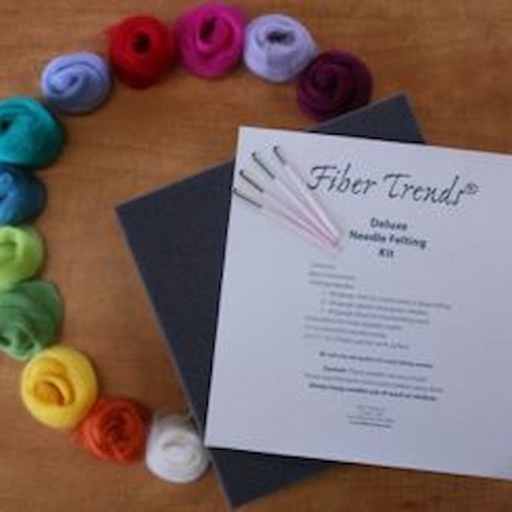 Deluxe Needle Felting Kit - Paradise Fibers