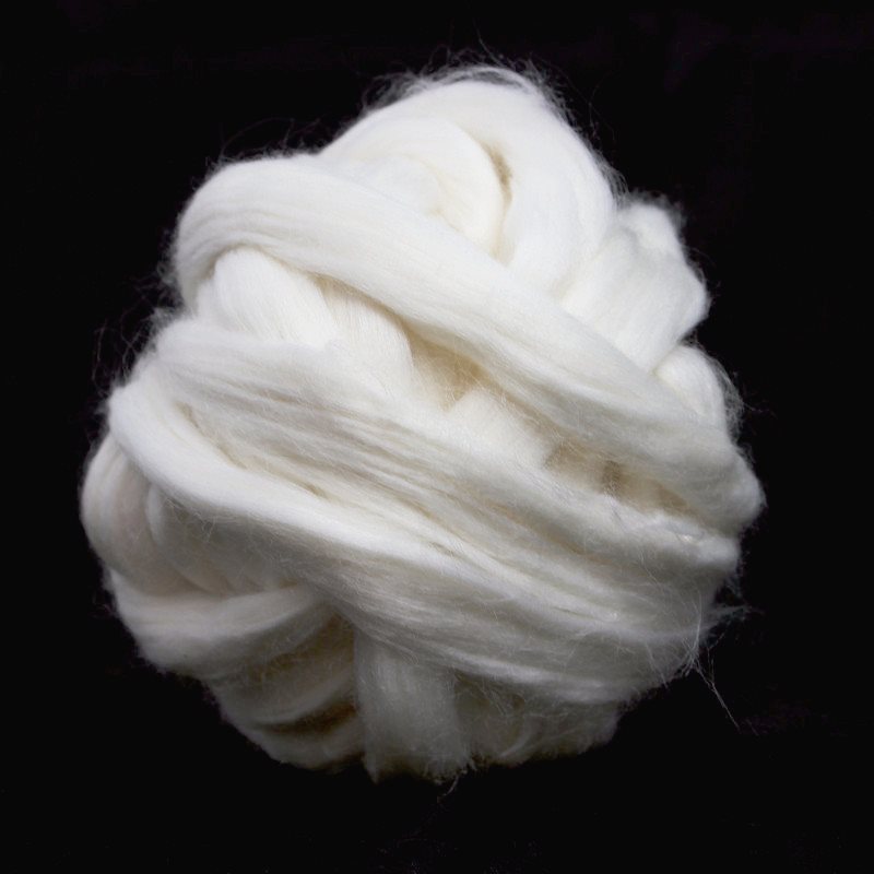 Paradise Fibers White Egyptian Cotton Top-Fiber-4oz-