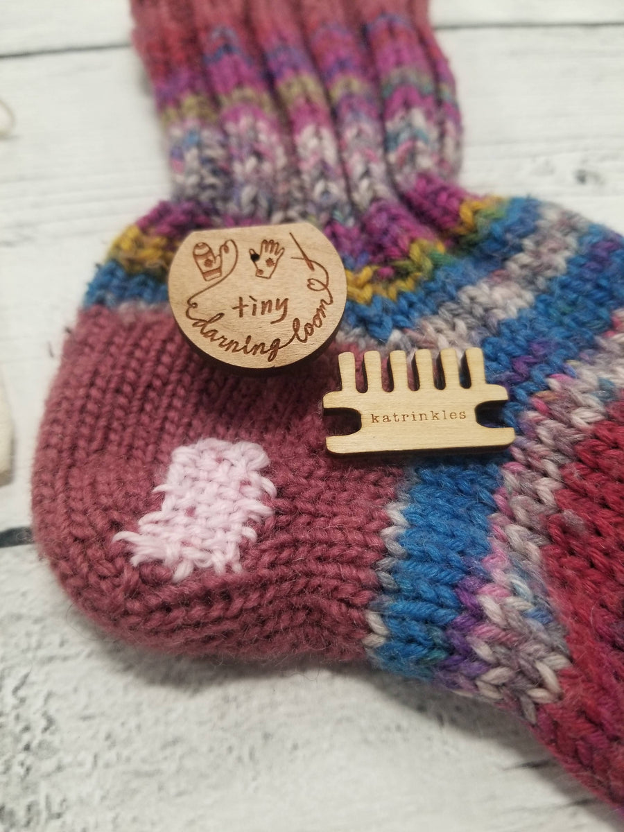 Tiny Darning and Mending Loom - Cream City Yarn