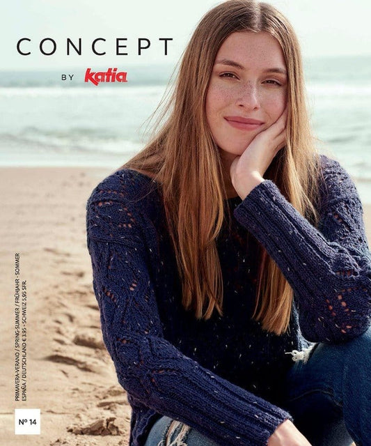 Fil Katia Concept 14 Pattern Book - Paradise Fibers