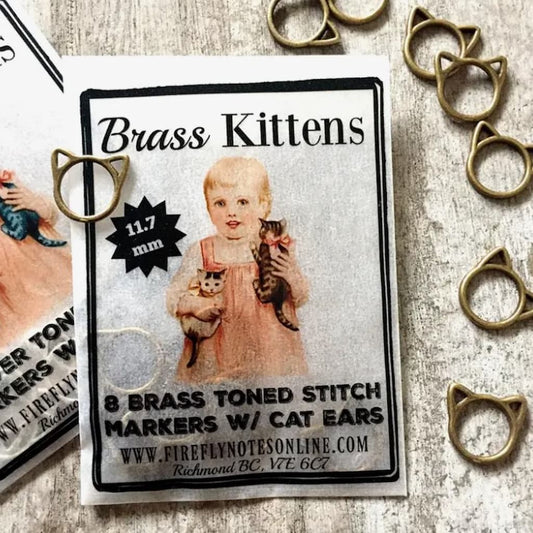 Firefly Notes | Cat Stitch Markers - Paradise Fibers