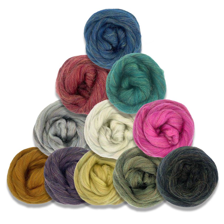 Glitzy Wool Top Mixed Bag - Paradise Fibers