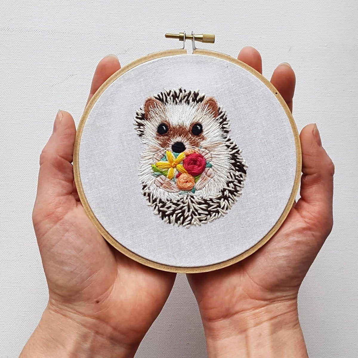 Hedgehog Embroidery Kit - Paradise Fibers