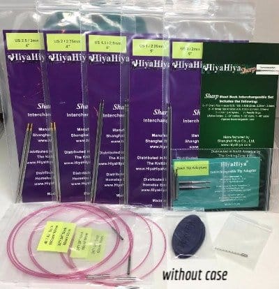 HiyaHiya SHARP Sock Interchangeable Needles set / US0 - US2.5 - Paradise Fibers