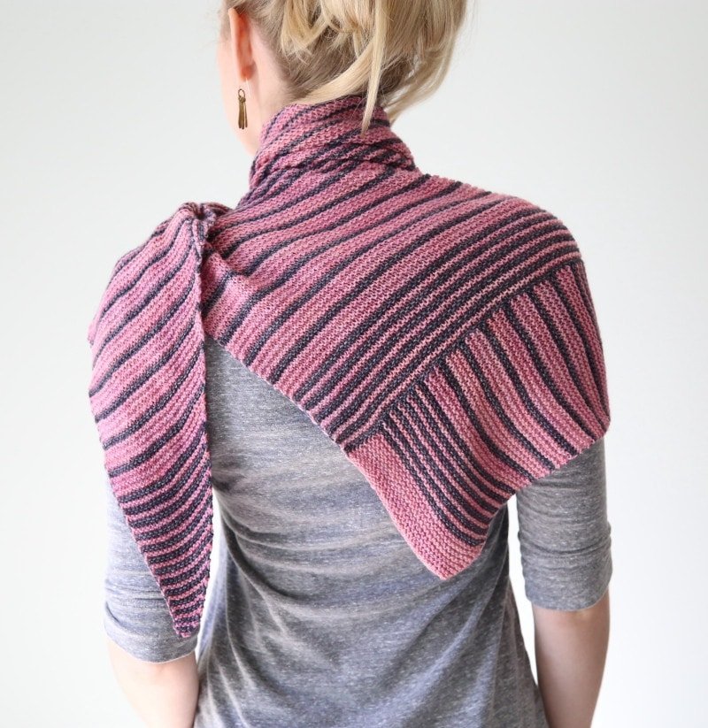 Itineris Shawl Pattern by The Yarniad - Paradise Fibers