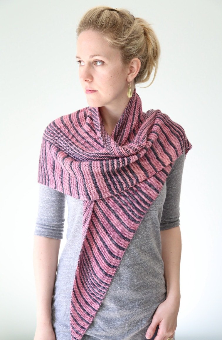 Itineris Shawl Pattern by The Yarniad - Paradise Fibers