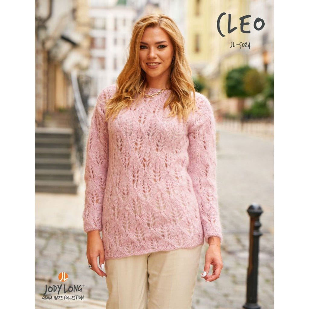 Jody Long Cleo Sweater Pattern Leaflet - Paradise Fibers