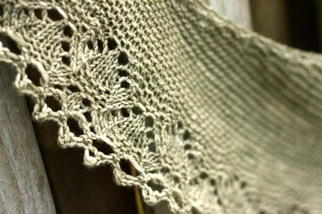Jovia Shawlette Pattern by Corrina Ferguson - Paradise Fibers