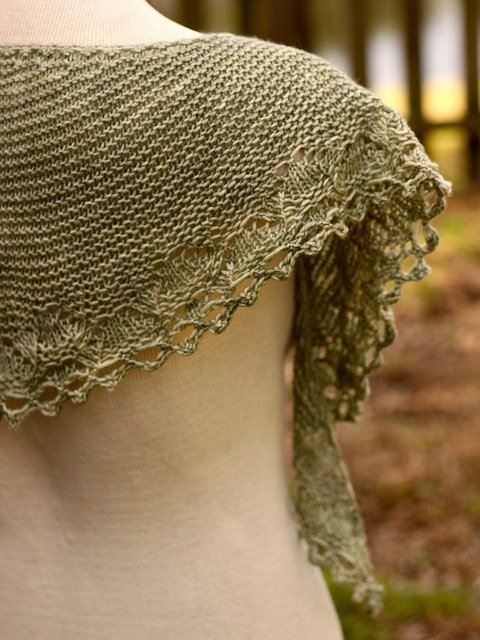 Jovia Shawlette Pattern by Corrina Ferguson - Paradise Fibers