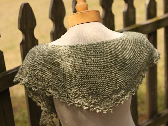 Jovia Shawlette Pattern by Corrina Ferguson - Paradise Fibers