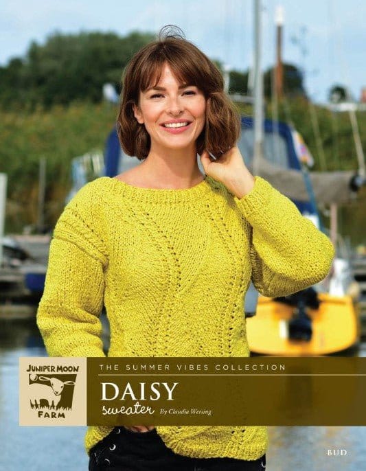 Juniper Moon Daisy Sweater Pattern - Paradise Fibers