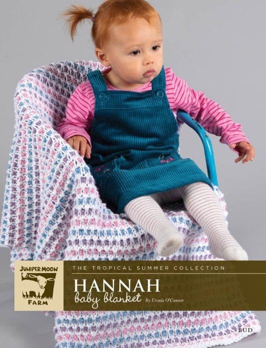 Juniper Moon Hannah Baby Blanket Pattern - Paradise Fibers