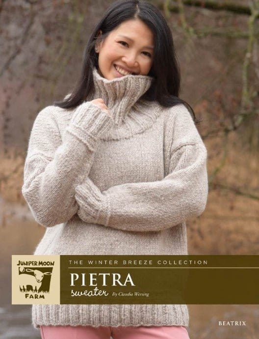 Juniper Moon Pietra Sweater Pattern - Paradise Fibers