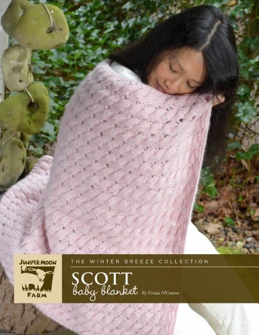 Juniper Moon Scott Baby Blanket Pattern - Paradise Fibers