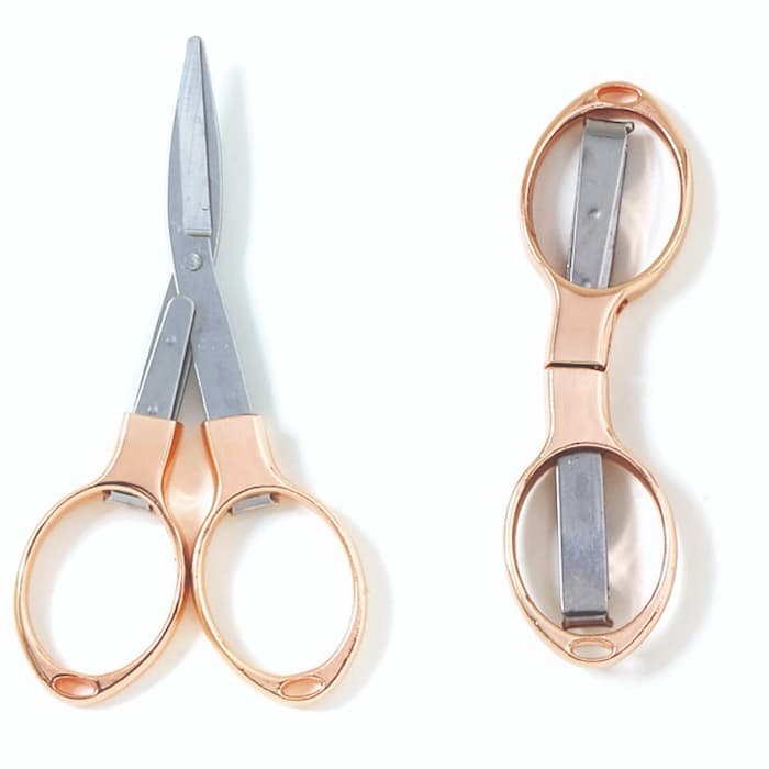 Knitters Pride Rosegold Folding Scissors - Paradise Fibers