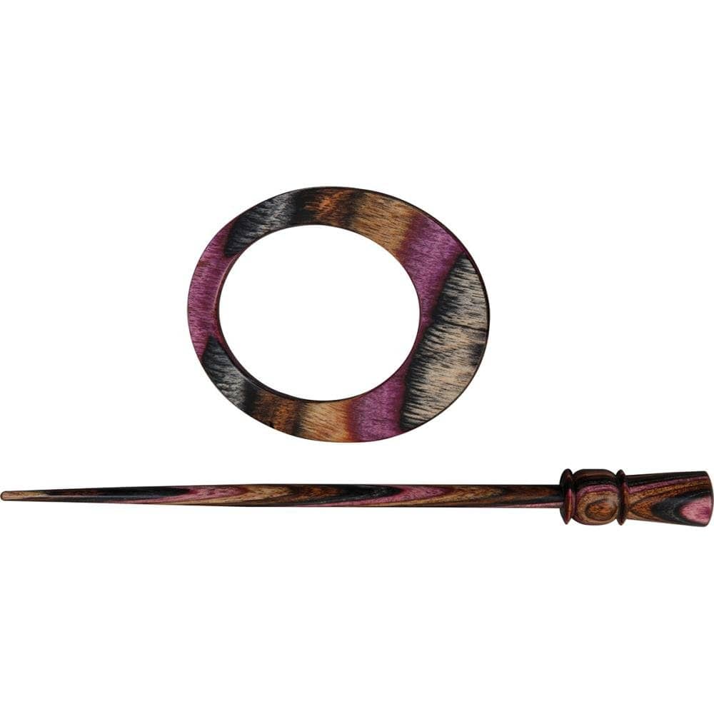 Knitter's Pride Symfonie Lilac Shawl Pin - Omega - Paradise Fibers